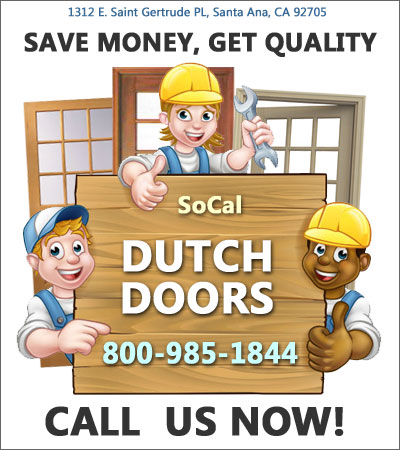 Socal Dutch doors - Save money and get quality